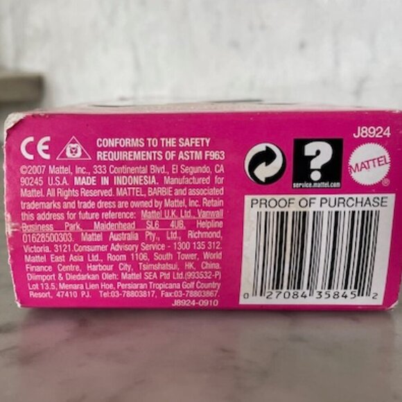 MATTEL 2007 Barbie Mini Kingdom Princess Clara Ornament IOB - Picture 8 of 11